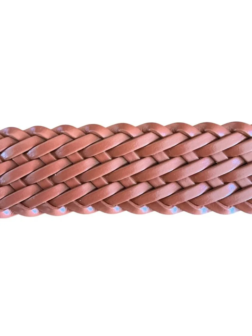 Anthropologie Western Buckle Woven Tan Belt Size Small New With Tag